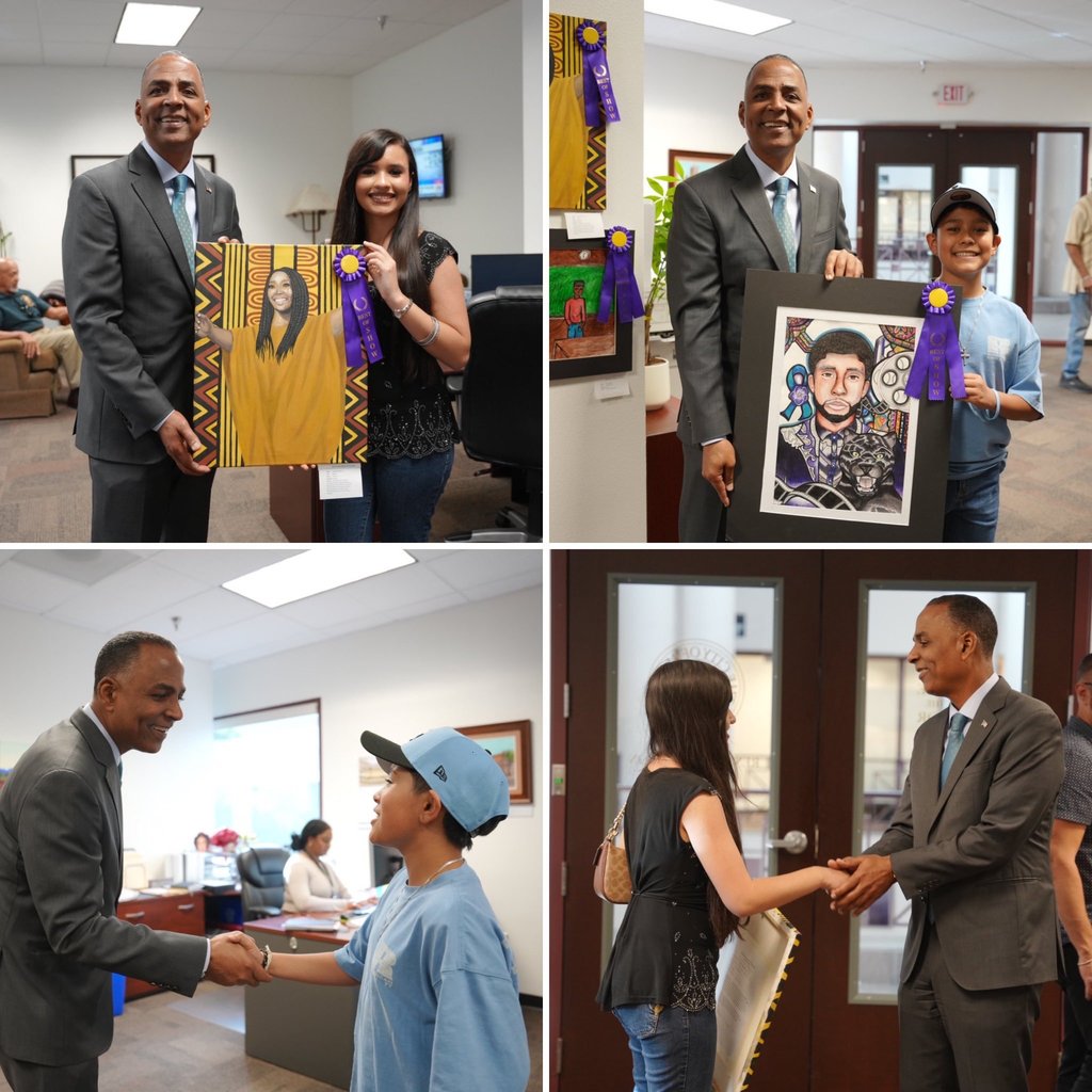 Mayor Renard Honors Kids