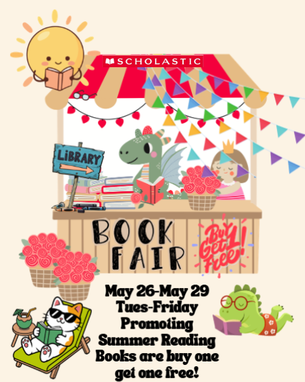 We're Having a Book Fair!  