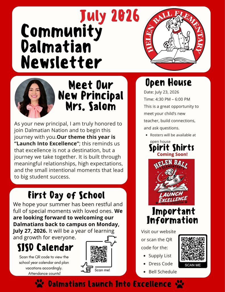 Community Dalmatian Newsletter
