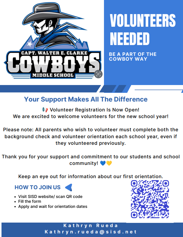 Volunteers Needed