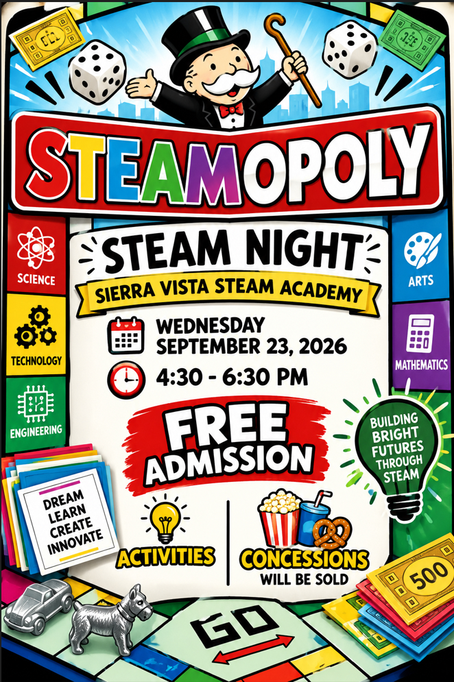 STEAM Night Flyer