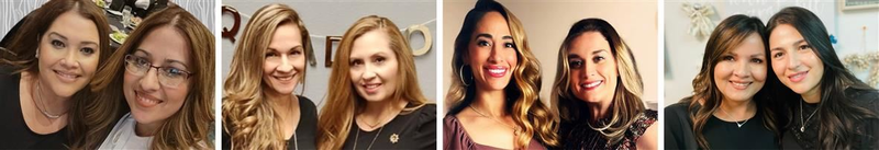 Portraits of the counselors from four SISD counseling teams