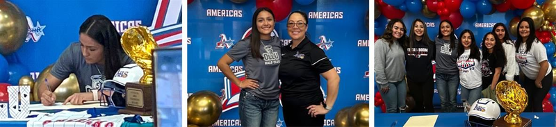 Americas student athlete signing