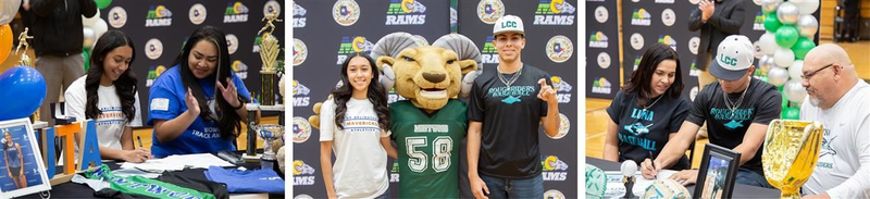 Monwood student athletes signing