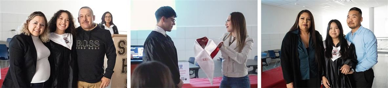 Socorro HS students and parents at stoling event