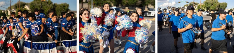 Americas High School homecoming parade