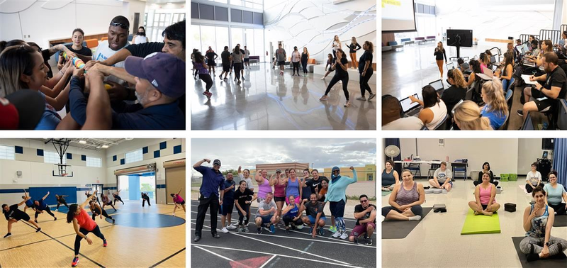 Employees participating in Healthy Body, Strong Mind