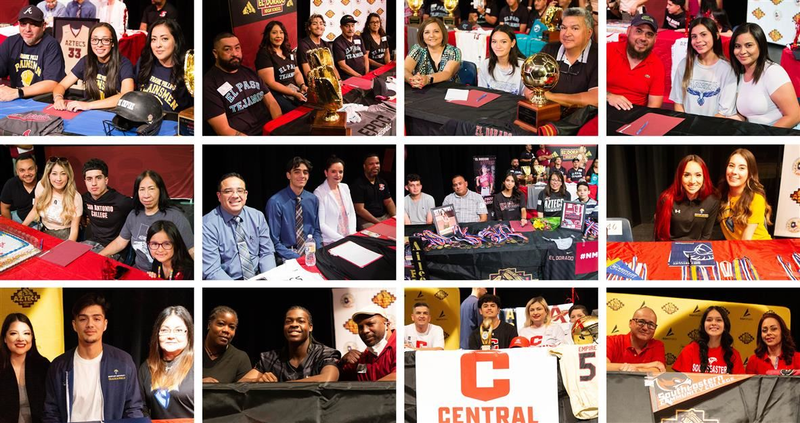 El Dorado student athletes signing