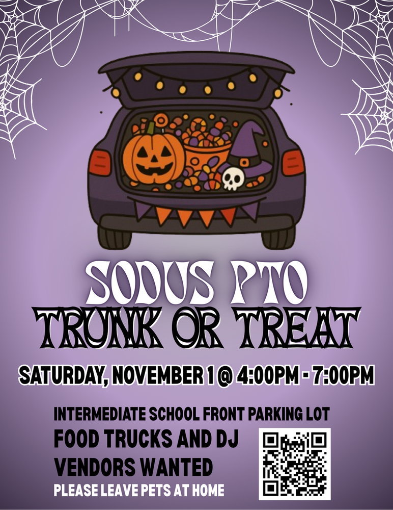 Trunk or Treat Nov. 1st 4-7pm