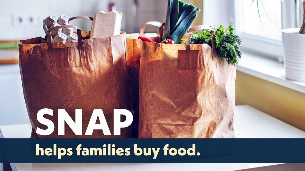 SNAP helps families buy food