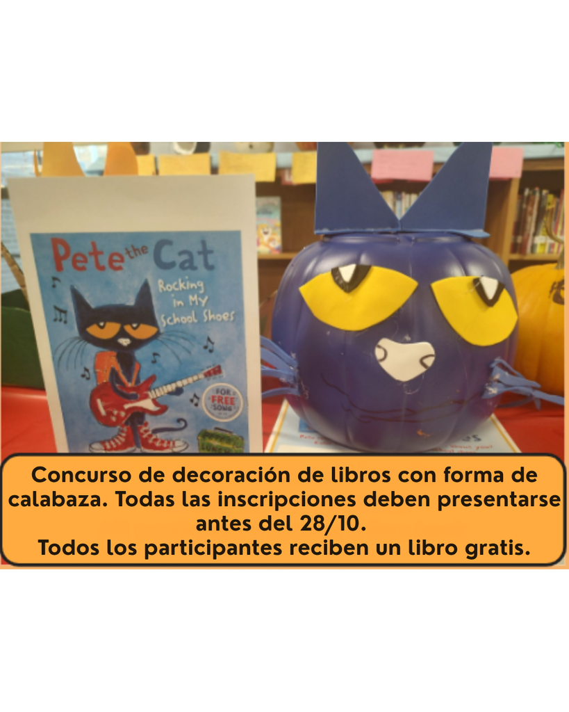 Concurso de decoracion! Todas los participantes reciben un libro gratis.
