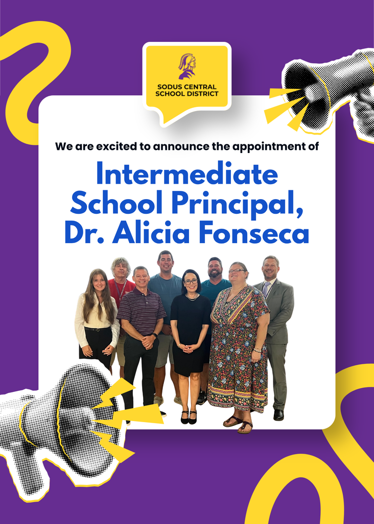 We are excited to announce the appointment of Intermediate School Principal, Dr. Alicia Fonseca