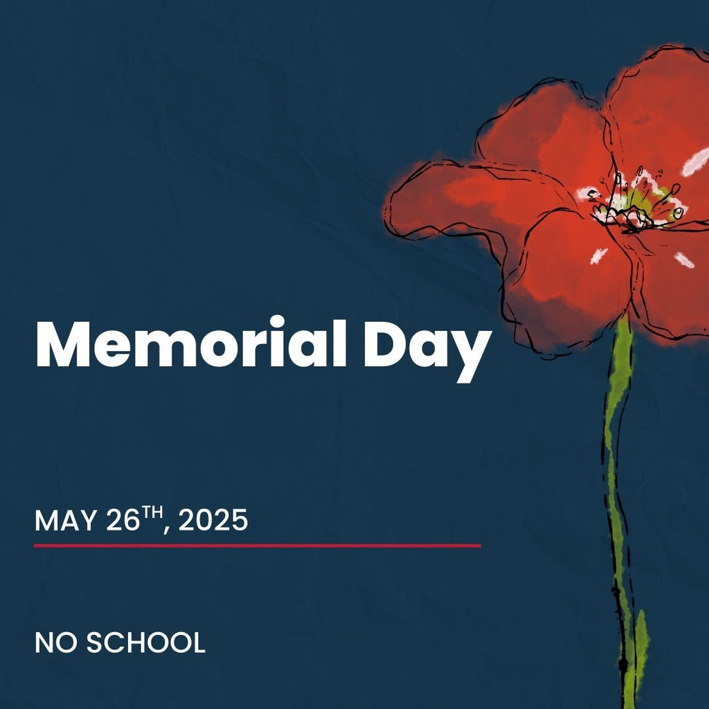 Memorial Day,  May 26th 