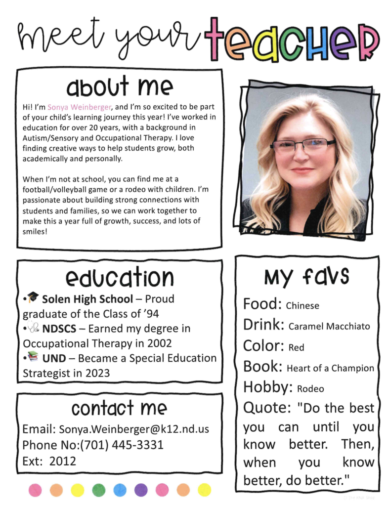 meet the teacher