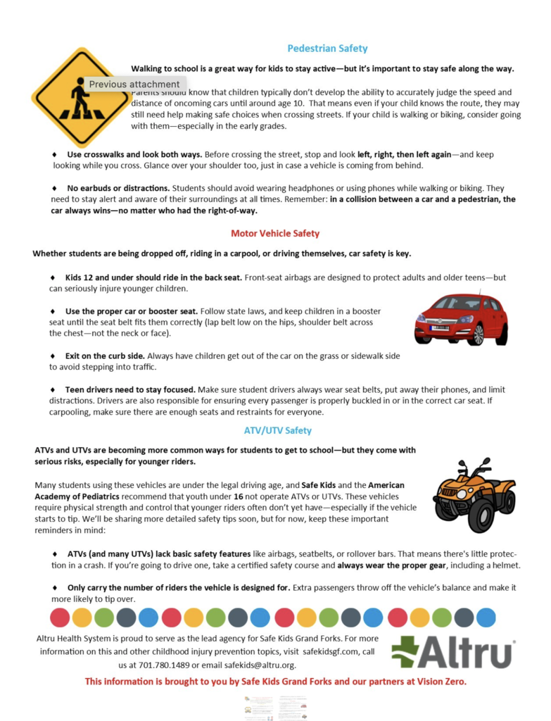 back to school safety