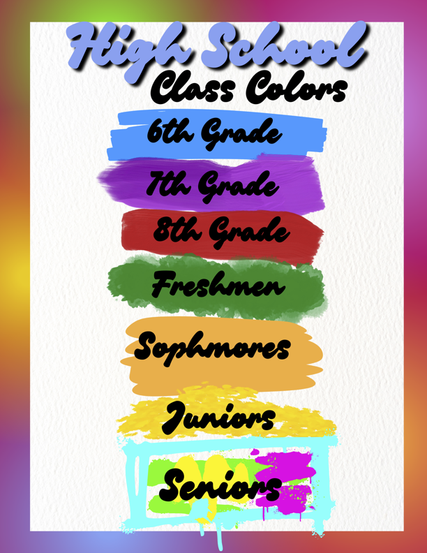 HS Class Colors