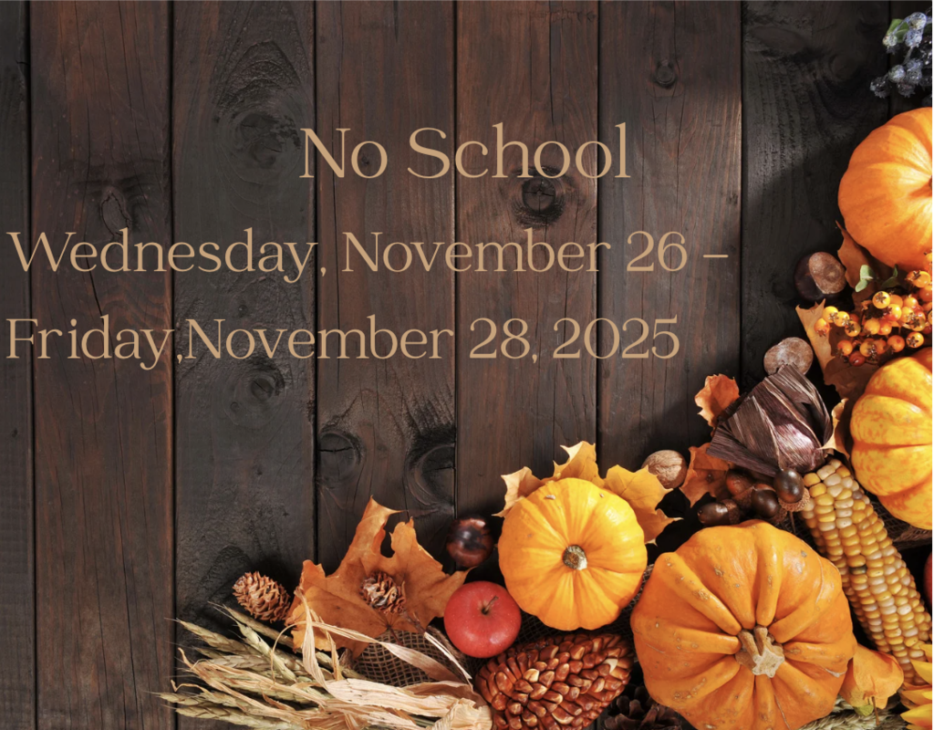 Thanksgiving Break Reminder