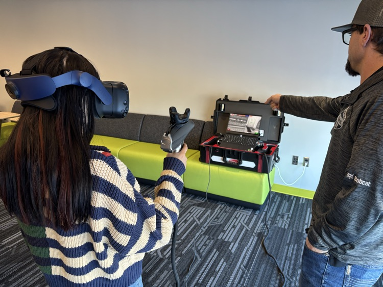 Using the powder coat VR