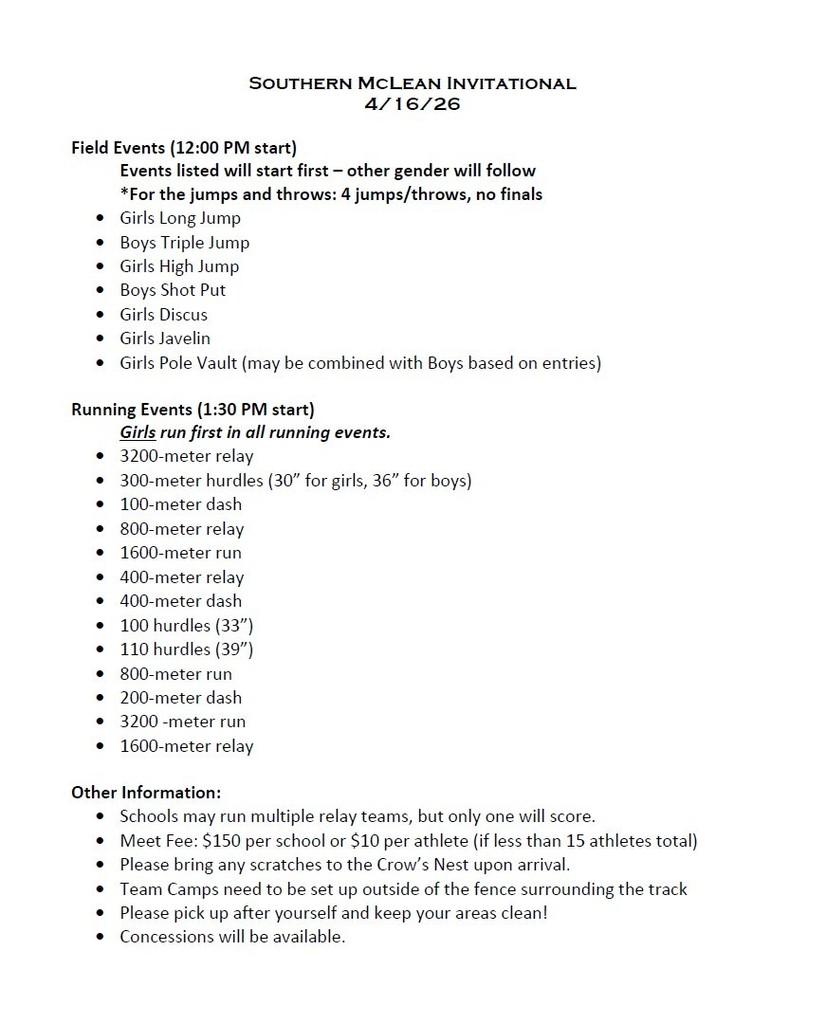 Southern McLean Invitational