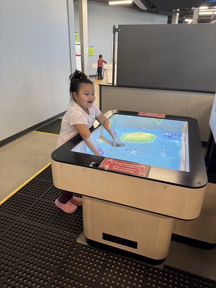 learning about mountains and water