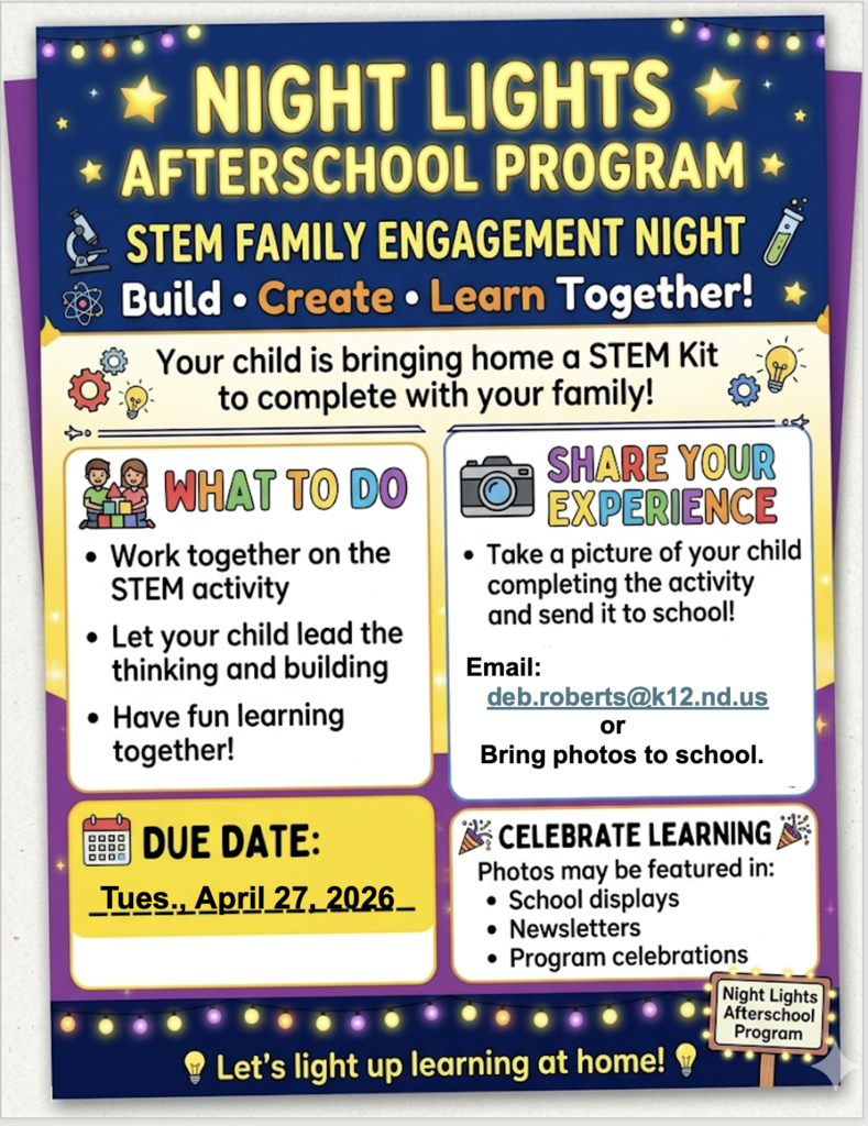 At Home STEM Night