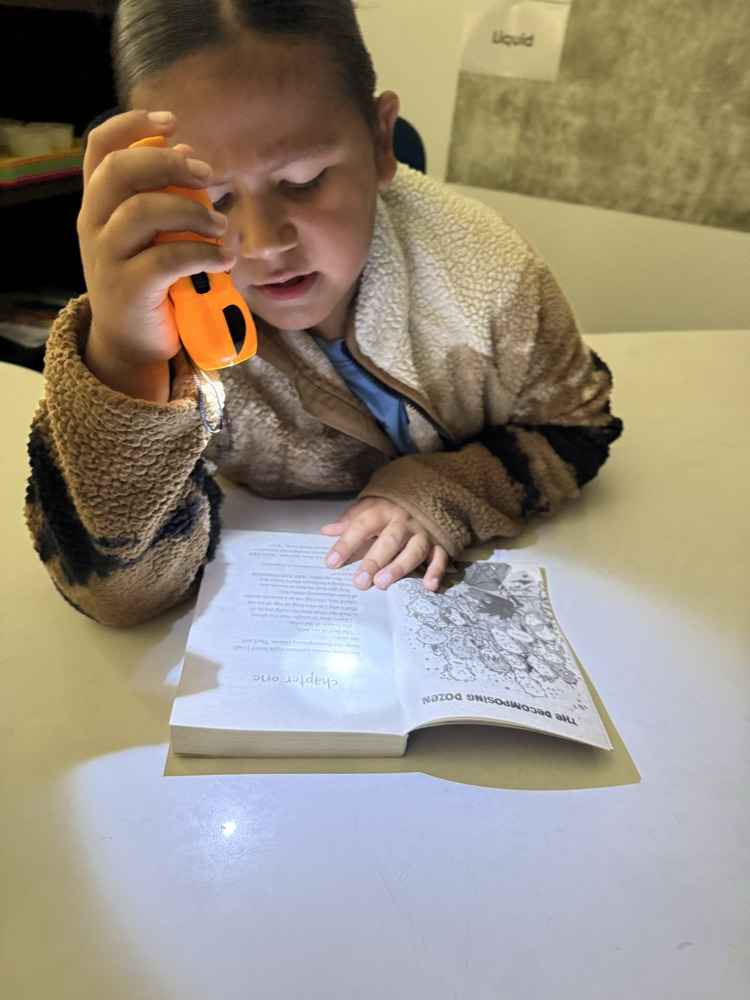 Zaide reading