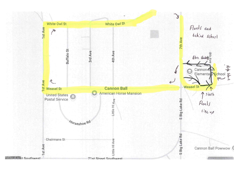 parade route