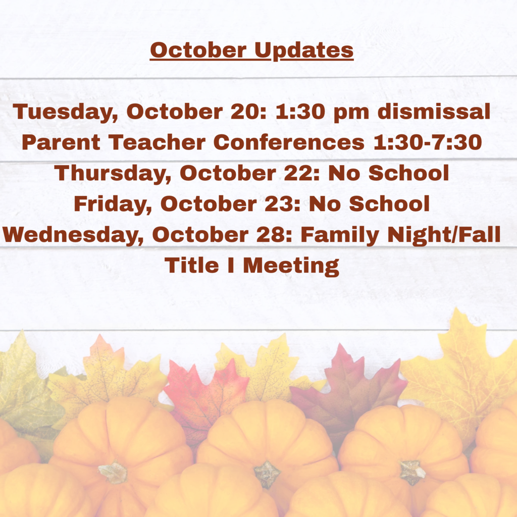 October updates