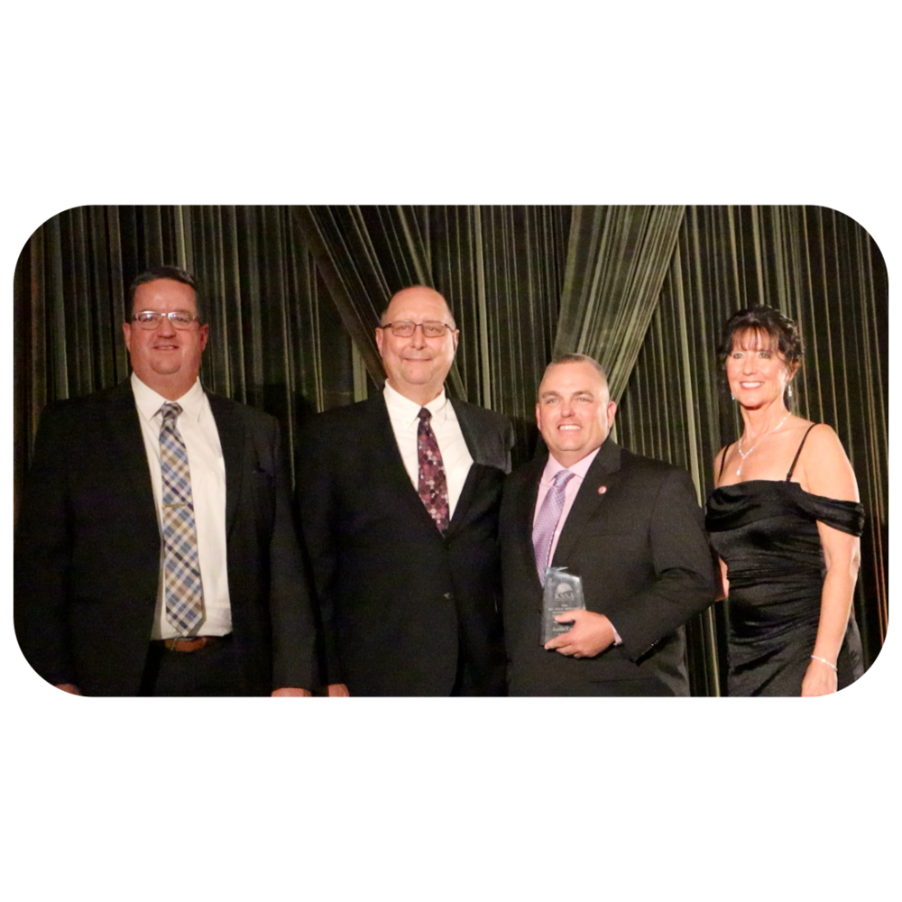 2025 Inductees and Justin coup