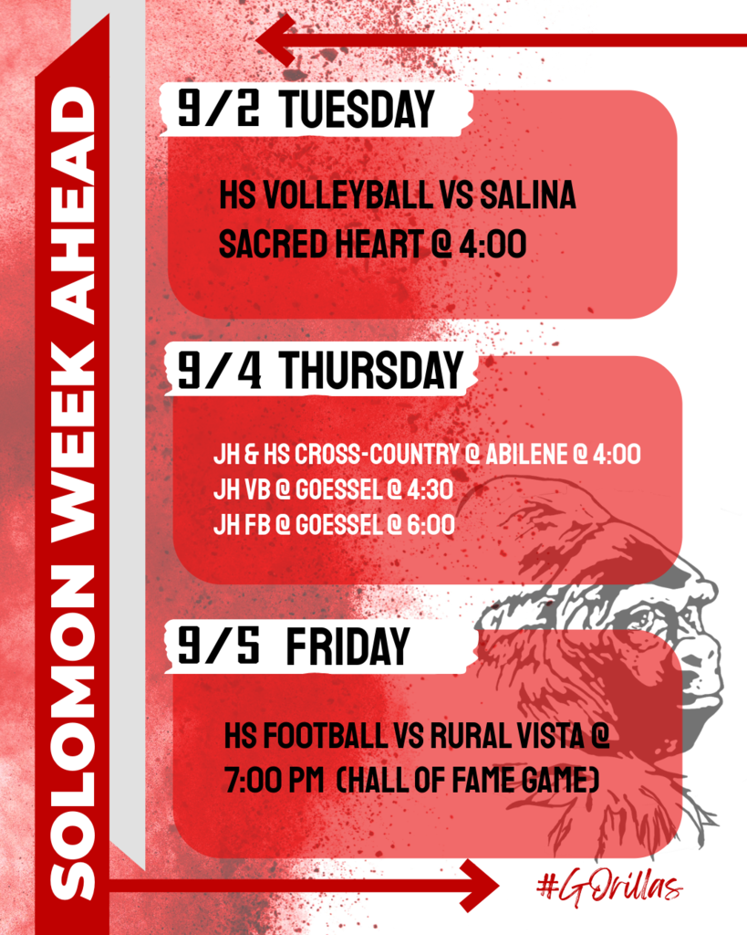 Upcoming sports schedule