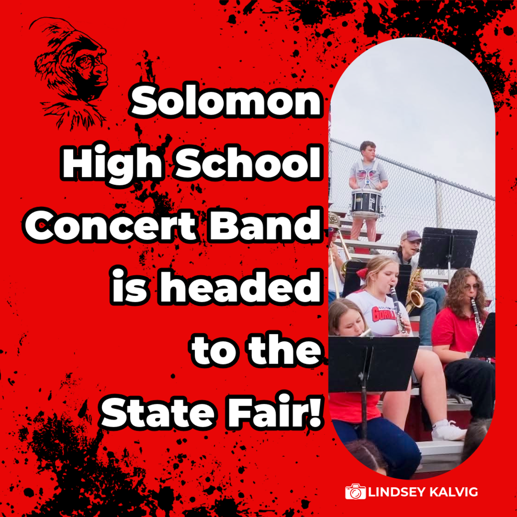 band is heading to state fair 9/8/25