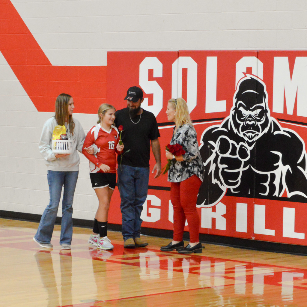 8th Grade VB Recognition Night 