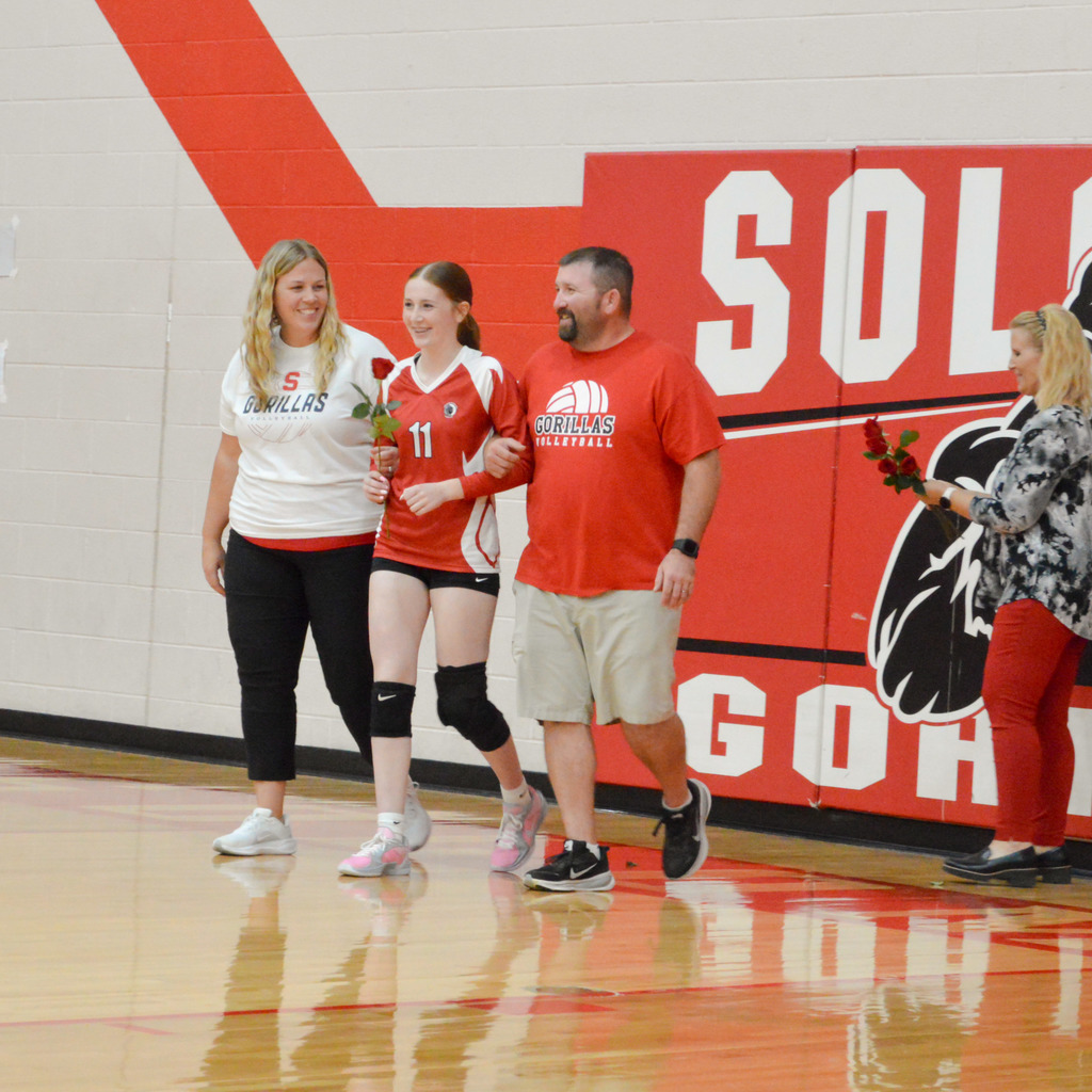8th Grade VB Recognition Night 