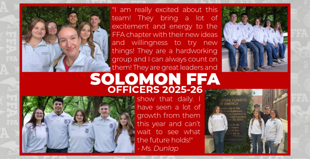 FFA Officers 2025-26