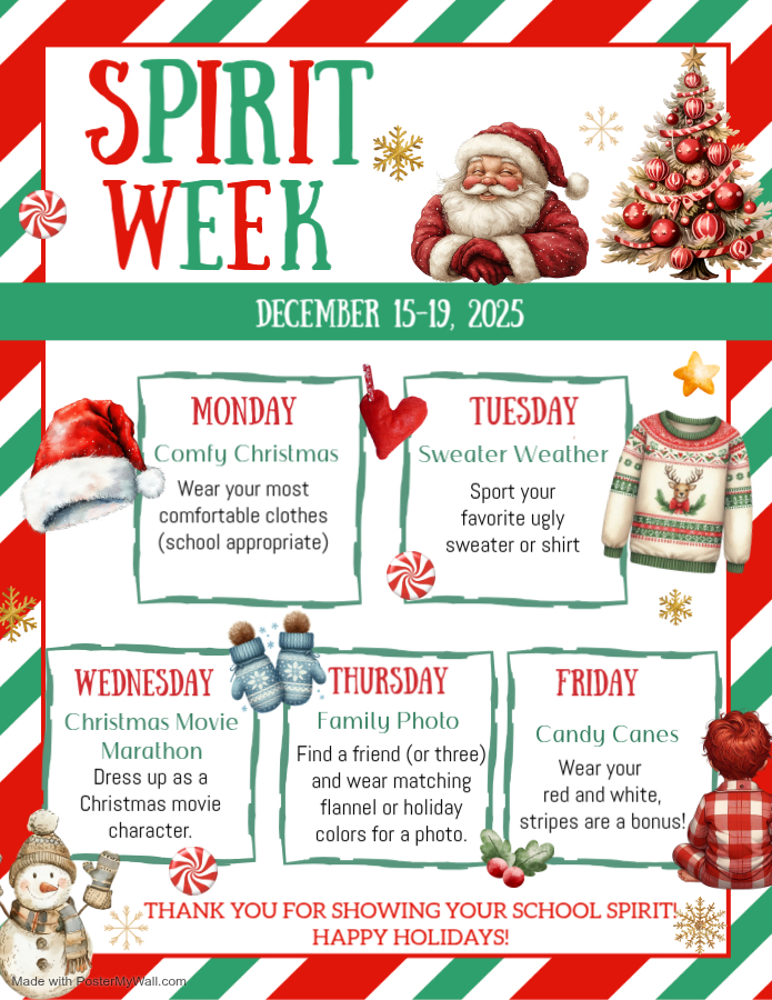 Holiday Spirit Week