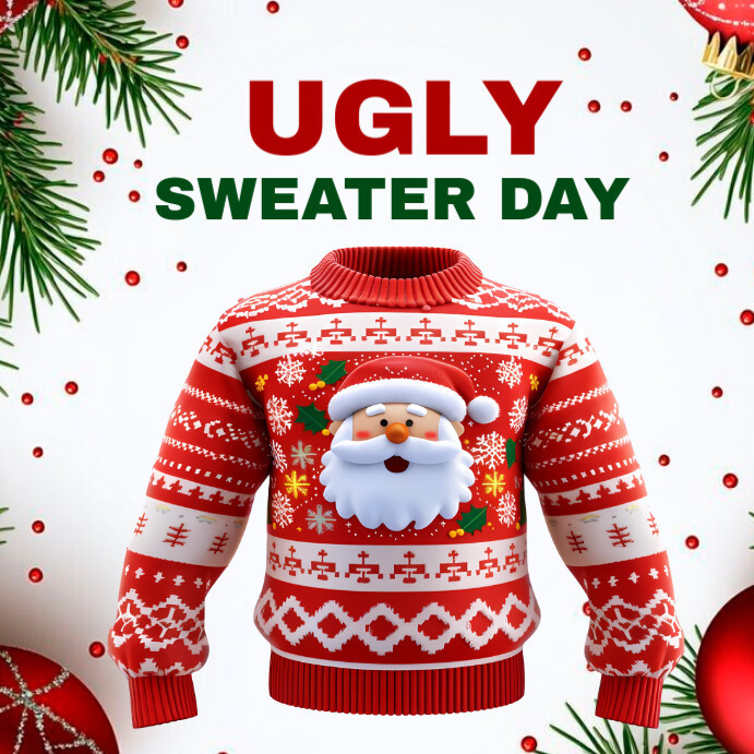 Ugly Sweater Day