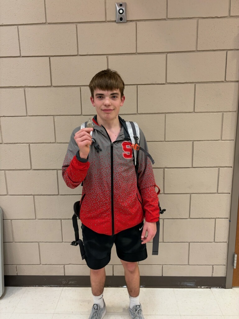 Cameron Fern wrestling