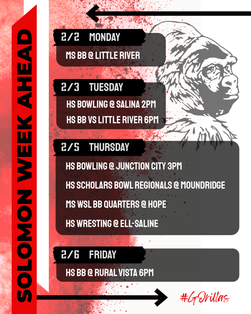 Week ahead events