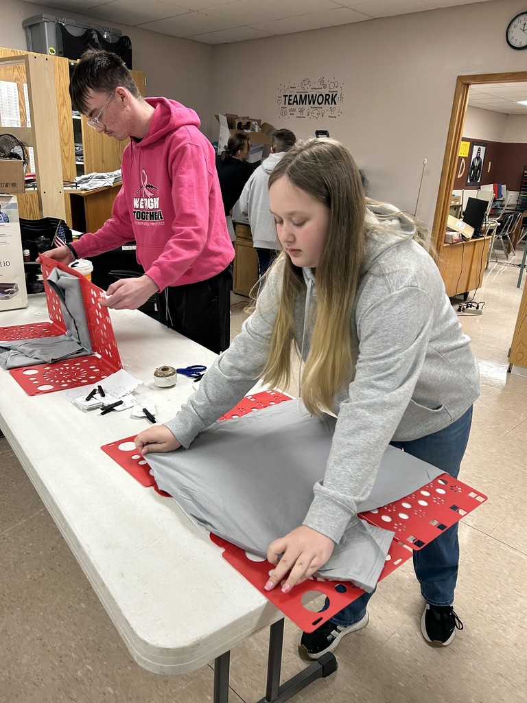 student shirt printing