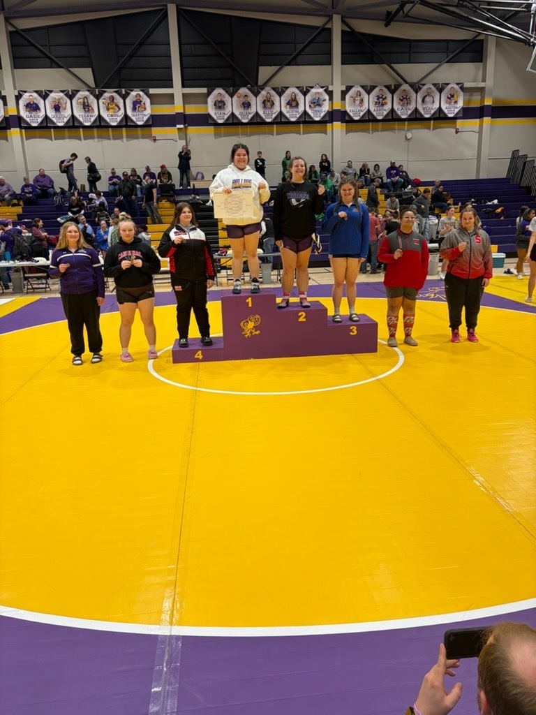 McKenzie rohr at podium