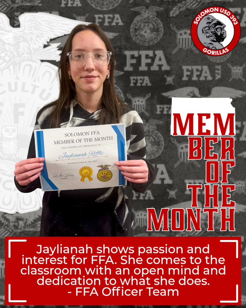 ffa member of the month