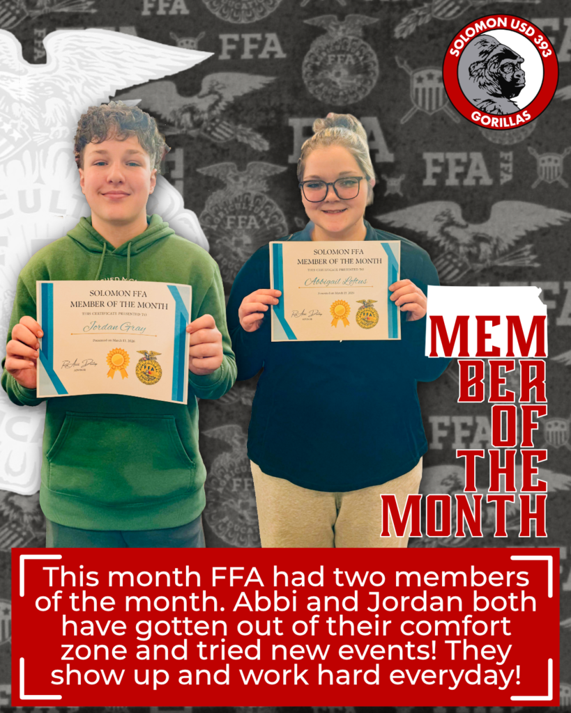 member of the month x2
