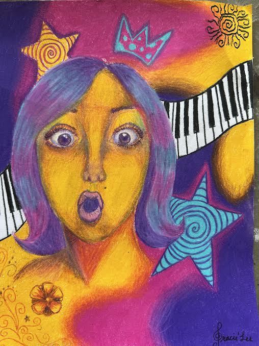 colored pencil