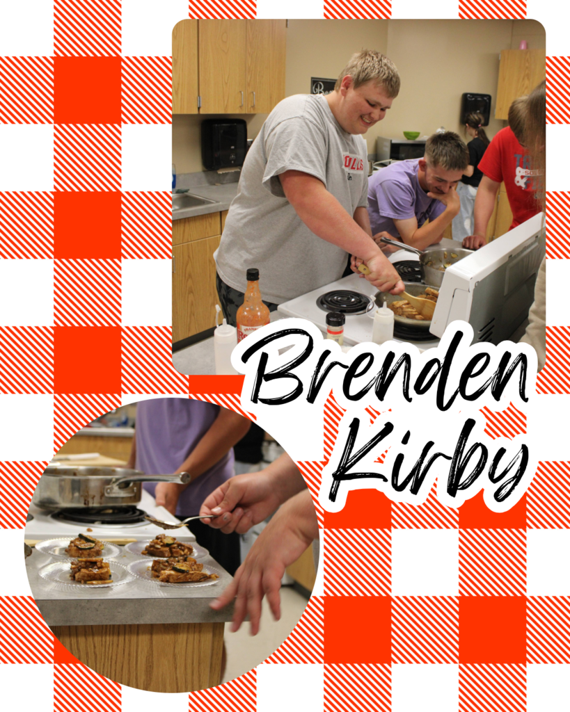 collage of student during culinary challenge