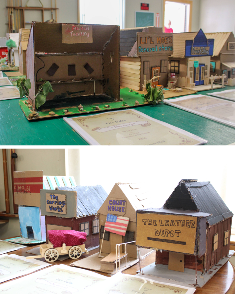 Boomtown collage