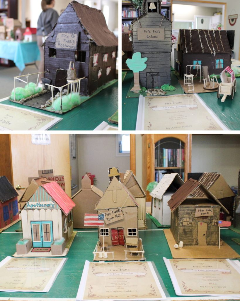 Boomtown collage