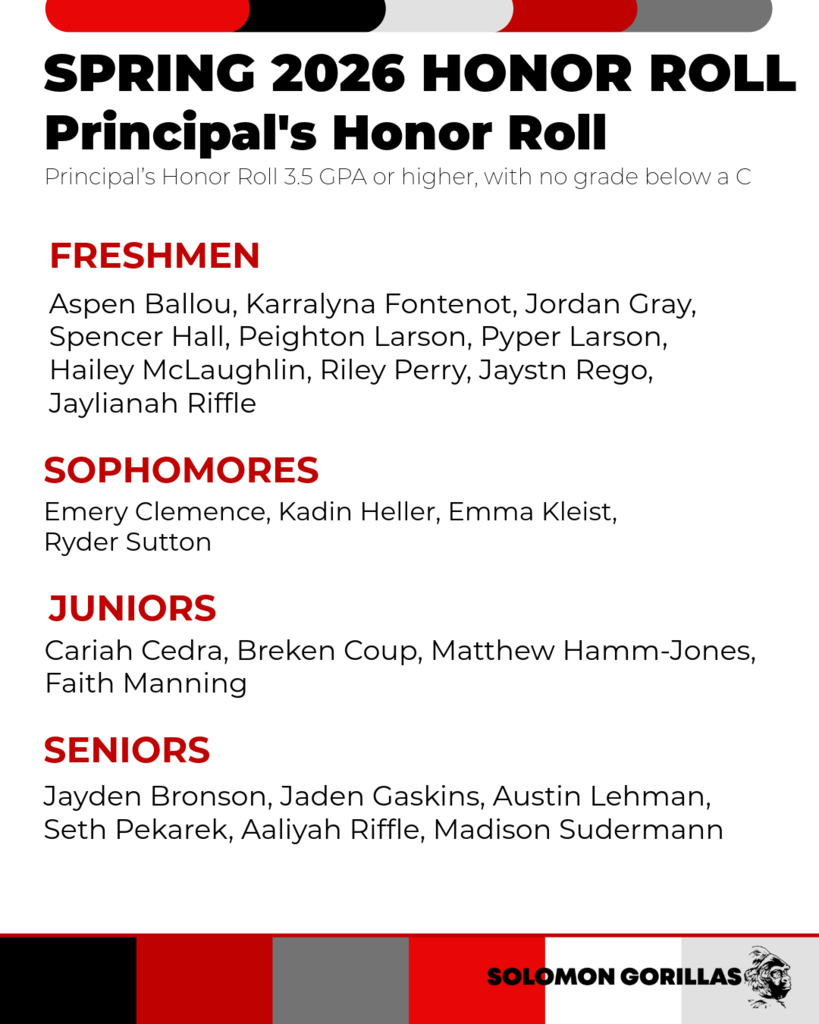 Principals Honor Roll