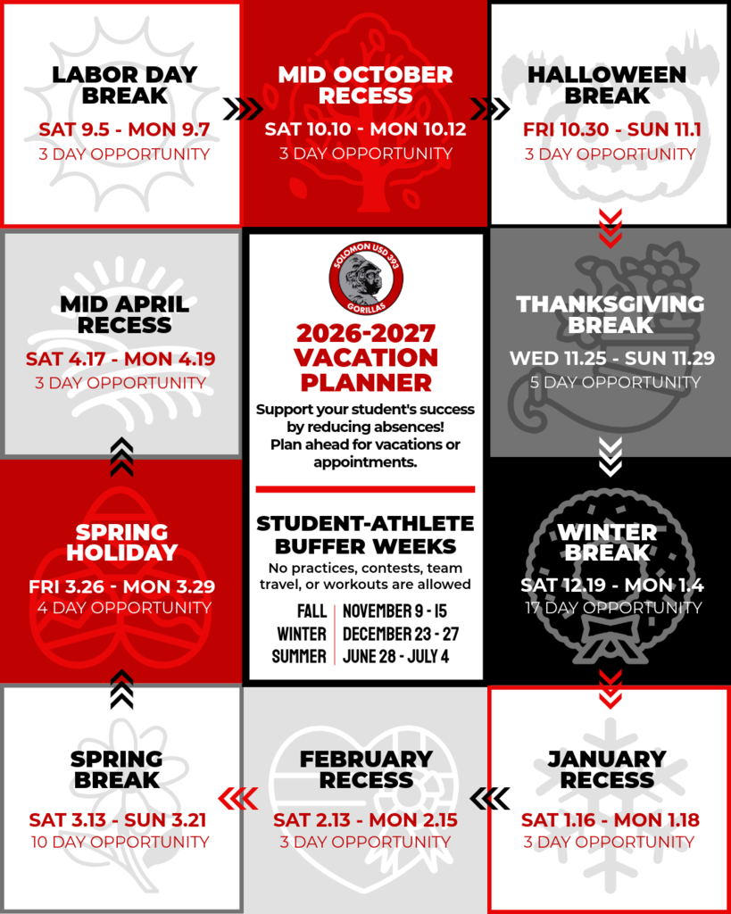 2026-27 Vacation Planner