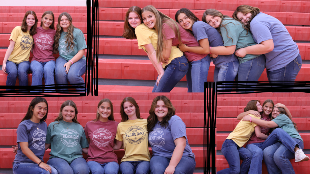 Collage of all of the female Solomon FFA officers