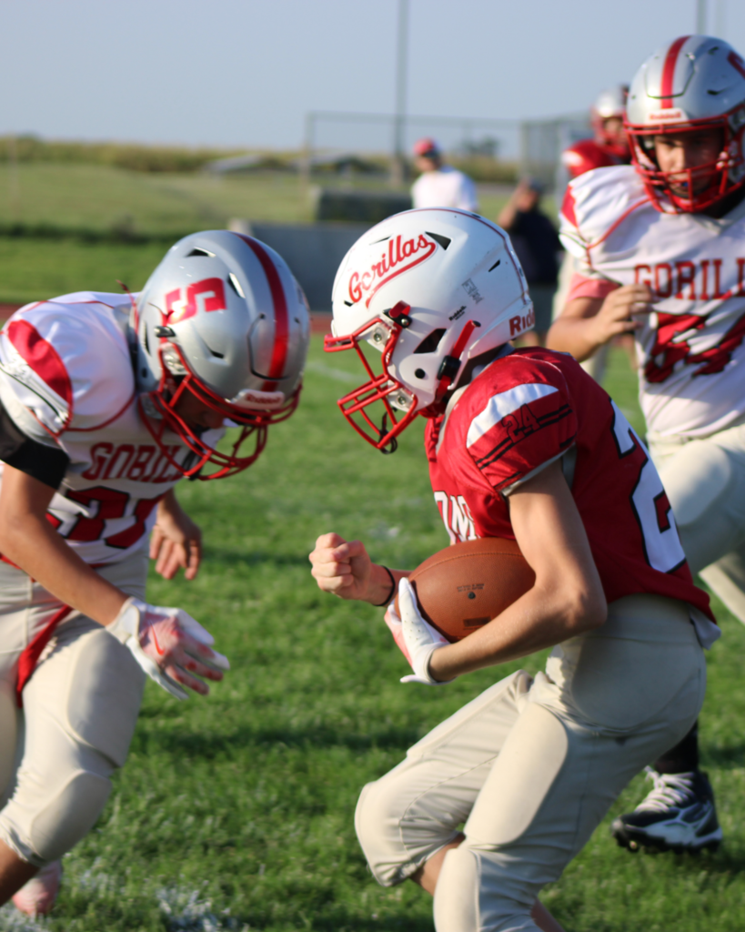 2026 Red and White Scrimmage Photo collage